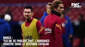 Barça : "Ils ne se parlent pas", l'ambiance sinistre dans le vestiaire barcelonais