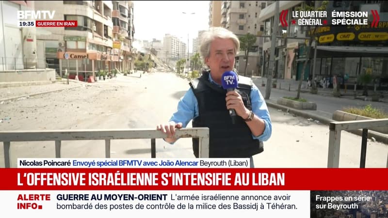 Les images de la banlieue sud de Beyrouth désertée après les frappes de l'armée israélienne