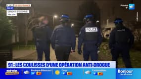 Essonne: dans les coulisses d'une opération anti-stupéfiants