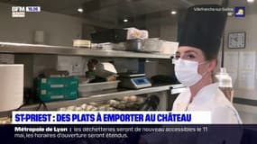 ST-Priest : pour faire face le restaurant du Château se lance dans les plats à emporter