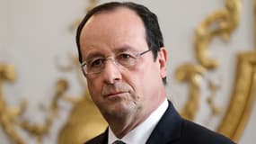 François Hollande à l'Elysée en janvier 2014.