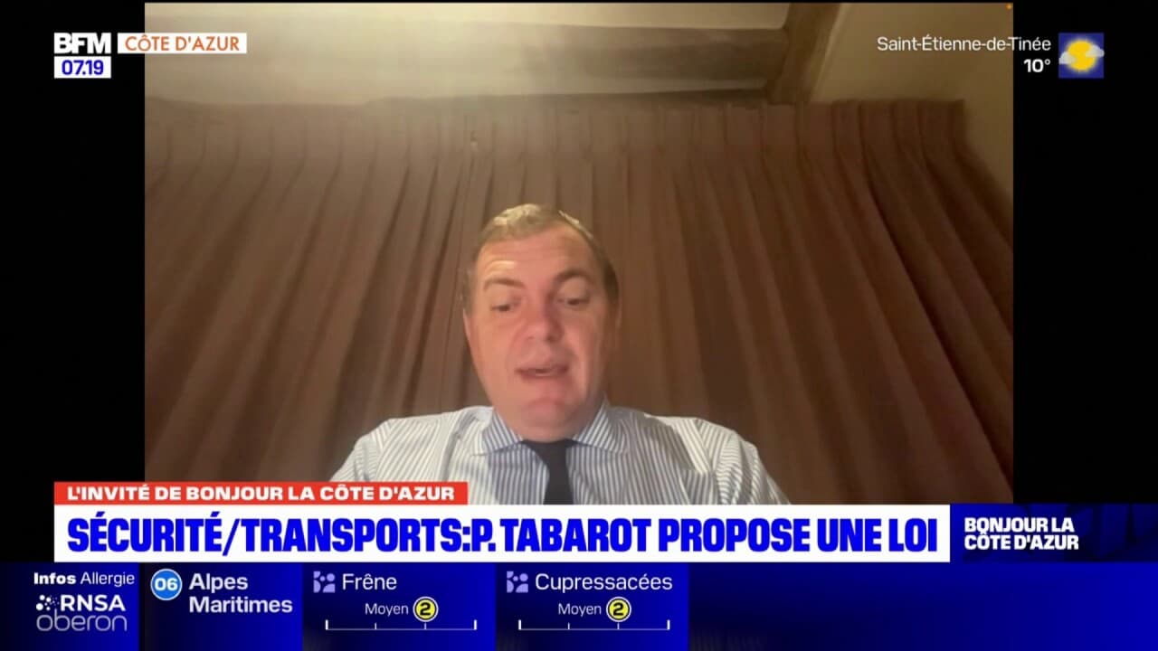 Sécurité dans les transports le sénateur (LR) Philippe Tabarot propose