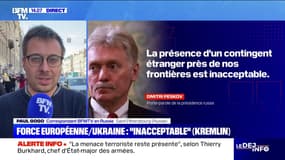 Ukraine: la Russie juge "inacceptable" l'idée du déploiement d'un contingent européen dans le pays