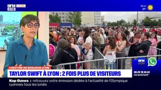 Taylor Swift à Lyon: "presque deux fois plus de visiteurs" que sur un week-end habituel