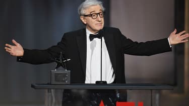 Woody Allen au Dolby Theatre à Hollywood, le 8 juin 2017