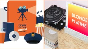 La "Box fait son cinéma" propose (re)découvrir chaque mois l'univers d'un film culte à travers des goodies et un livret. Le Vinyle Club, lui, vous envoie deux vinyles par mois de tous les genres musicaux.