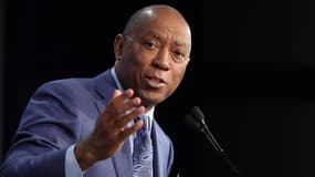 Le maire de Houston, Sylvester Turner.