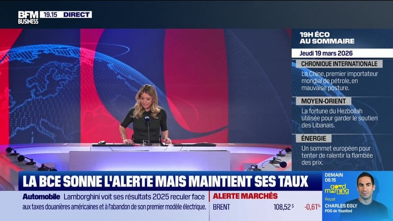 Le 19h Eco - jeudi 19 mars