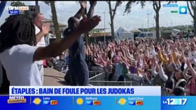 JO 2024: après une préparation à Étaples-sur-Mer, l'équipe de France de judo s'octroie un bain de foule