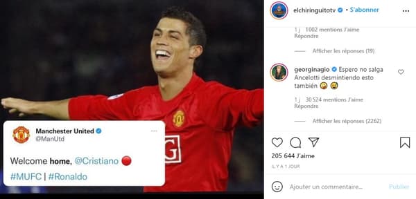 Le commentaire de Georgina Rodriguez