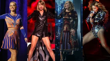 Katy Perry, Taylor Swift, Adele et Beyoncé font partie des chanteuses les mieux payées au monde 2016