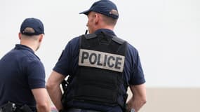 Des policiers à Saint-Denis, le 2 juin 2014. 