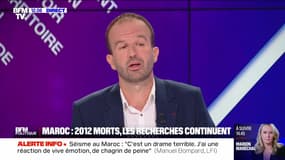 Séisme au Maroc : "Notre priorité à tous, c'est le soutien aux personnes qui sont frappées par ce drame", Manuel Bompard - 10/09