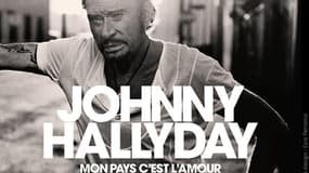 La pochette de l'album posthume de Johnny. - Warner