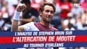 Tennis : "On fait tout un pataquès (de l'altercation de Moutet) parce que le tennis français est aux abois" analyse Brun