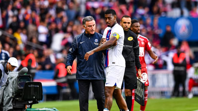 PSG-Brest: Galtier avec Kimpembe