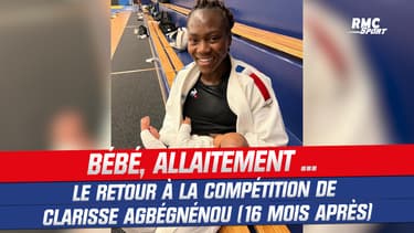 Judo : Bébé, allaitement ... le retour à la compétition d'Agbégnénou