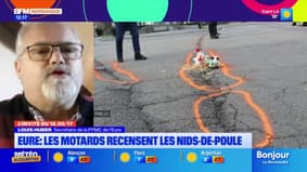 Eure: des œufs de pâques sur les nids-de-poule pour alerter