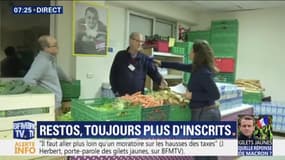 Restos du cœur: il y a eu 12 fois plus de bénéficiaires en 2017 que lors de la création des restos du cœur en 1985