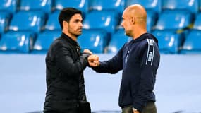 Mikel ARTETA et Pep GUARDIOLA