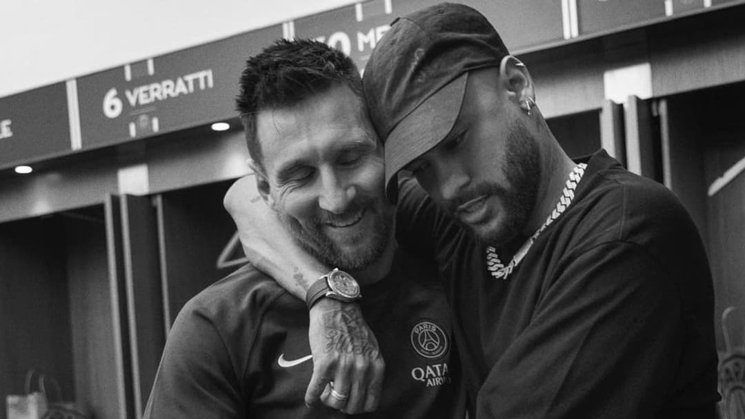Neymar sur Messi via Instagram Neymar sur Messi via Instagram