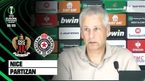 Nice - Partizan Belgrade : "On est encore en pleine construction", Favre pas satisfait du jeu
