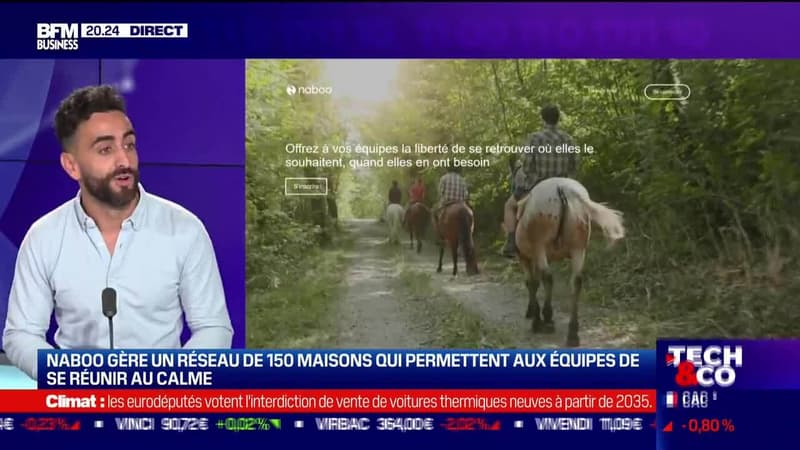 Maxime Eduardo (Naboo) : Naboo gère un réseau de 150 maisons qui permettent aux équipes de se réunir au calme - 08/06