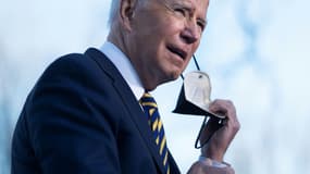 Joe Biden lors d'un discours à Atlanta, en Géorgie, le 11 janvier 2022