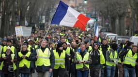 Des gilets jaunes à Toulouse 