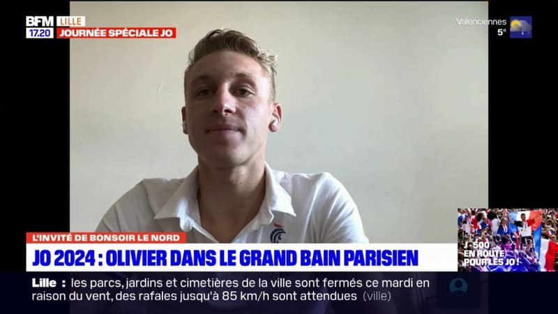 JO Paris 2024: le nageur Nordiste Marc-Antoine Olivier a hâte de participer aux qualifications