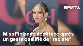 "Offensant et préjudiciable": Miss Finlande a été destituée après un geste qualifié de raciste 