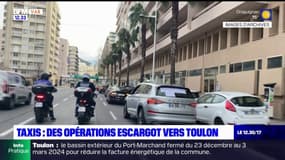 Mobilisation des taxis: des perturbations sur les routes à Toulon et dans les environs
