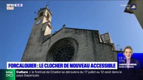 Forcalquier: le clocher de nouveau accessible