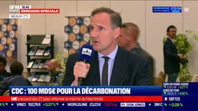 L'invité : CDC, 100 milliards d’euros pour la décarbonation - 17/10