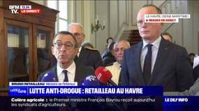 Trafic de drogue: "La lutte contre la criminalité organisée, c'est un combat national, comparable au terrorisme", assure Bruno Retailleau