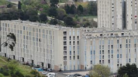 La cité de la Castellane à Marseille (illustration).