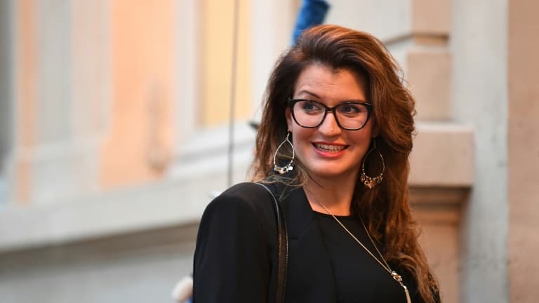 La secrétaire d'État chargée de l'Économie sociale et solidaire Marlène Schiappa, le 4 janvier 2023 à Paris