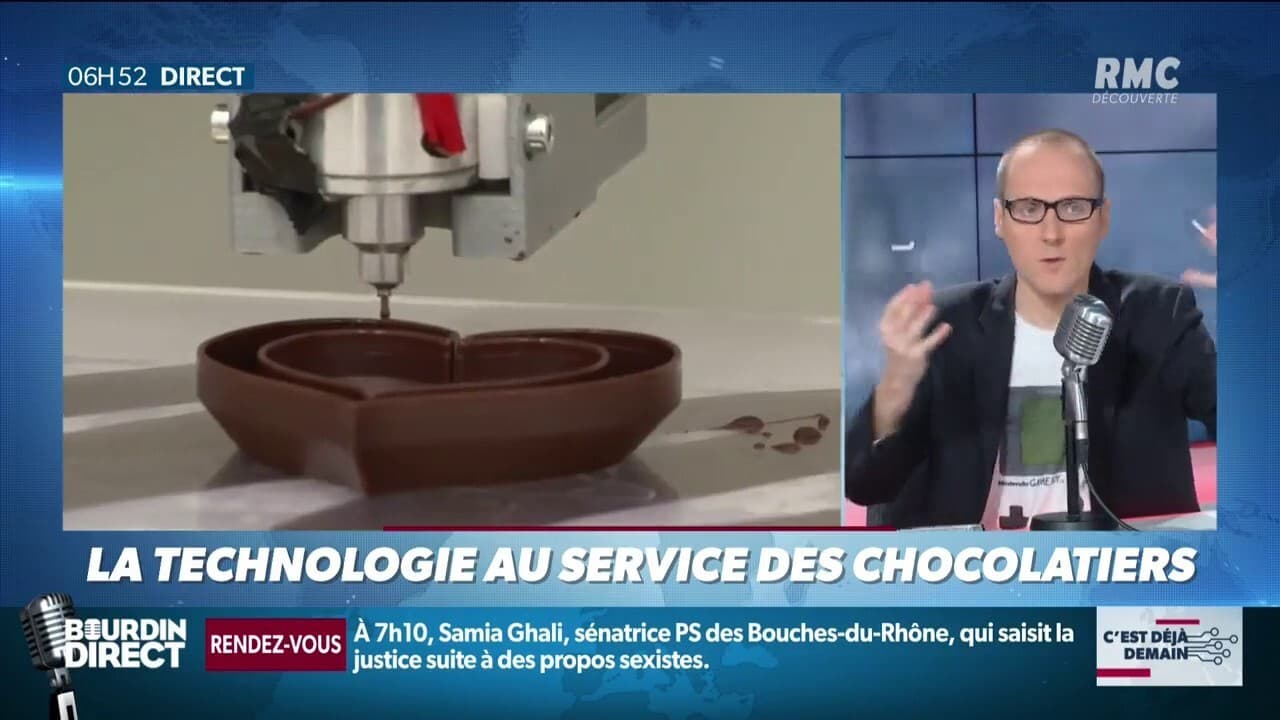 Anthony Morel découvrez la rencontre du chocolat et de la technologie
