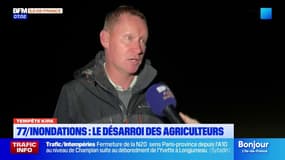 Inondations en Seine-et-Marne: l'inquiétude des agriculteurs pour leurs exploitations