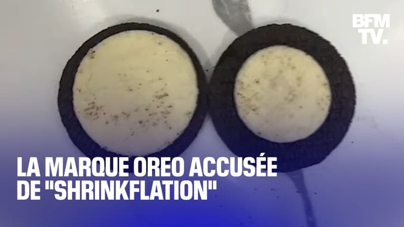 Sur les réseaux sociaux, les Américains accusent la marque Oreo de mettre moins de crème qu'avant dans les biscuits