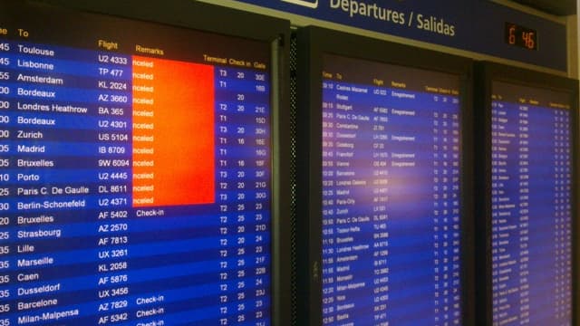 A l’aéroport de Lyon Saint-Exupéry, on prévoit 70 % des vols assurés...