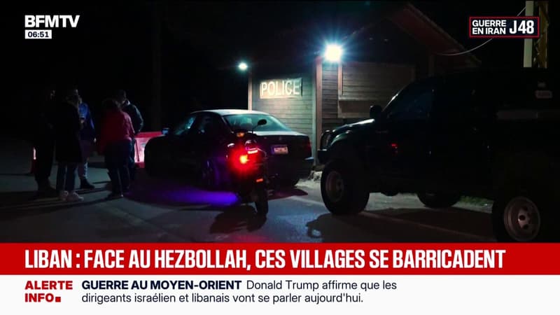 Guerre au Moyen-Orient: face au Hezbollah, des contrôles s’organisent dans les villages