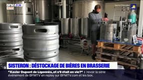 Sisteron : déstockage à la brasserie de la bière de la Durance 