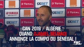 CAN 2019 / Algérie : Quand Djamel Belmadi annonce la compo du Sénégal !