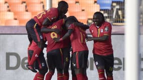 Les joueurs de l'Ouganda
