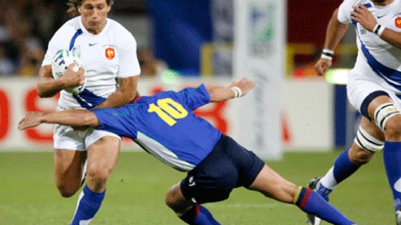 Dimitri Szazrzewski sous le maillot bleu