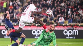 Ligue 1 - Monaco-PSG - Wilfried Singo et Gianluigi Donnarumma, le 18 décembre 2024