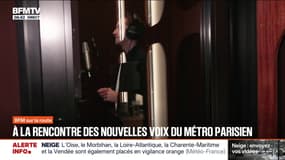 "Attention à la marche en descendant du train": BFM à la rencontre des nouvelles voix du métro parisien