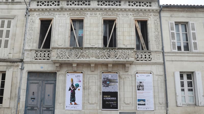 La maison de Pierre Loti se désagrège. Elle est "fermée depuis 15 ans", regrette le président de la Fondation du patrimoine