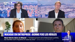 Masque en entreprise: Borne fixe les règles (2) - 18/08